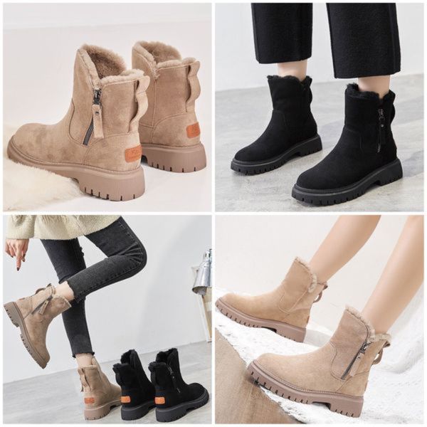 Pearline | Women Shearling Lug Winter Boots