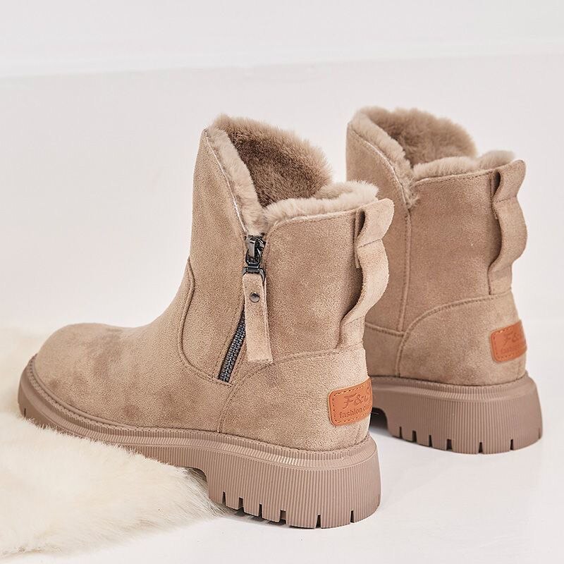Pearline | Women Shearling Lug Winter Boots