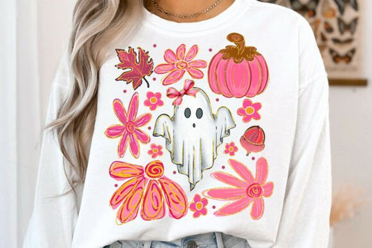 Girly Ghost Crew Neck