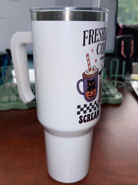 Freshly Boo'd  40 oz Tumber
