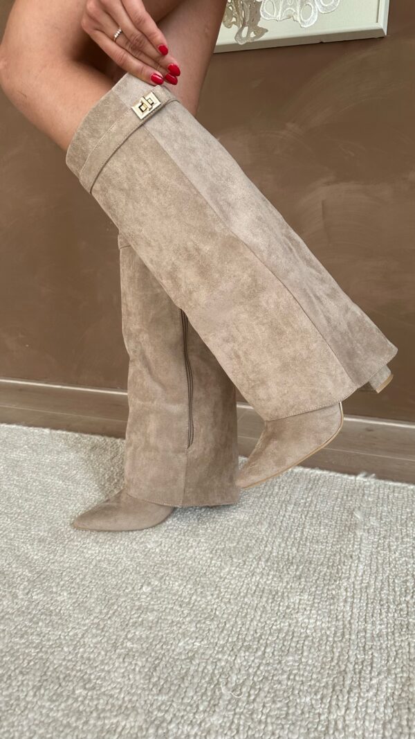 Winsome | Women Pointed Buckle High Boots