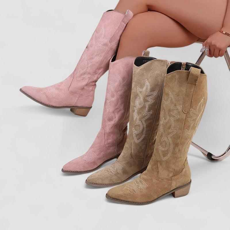 Ardith | Women Western Knee High Boots