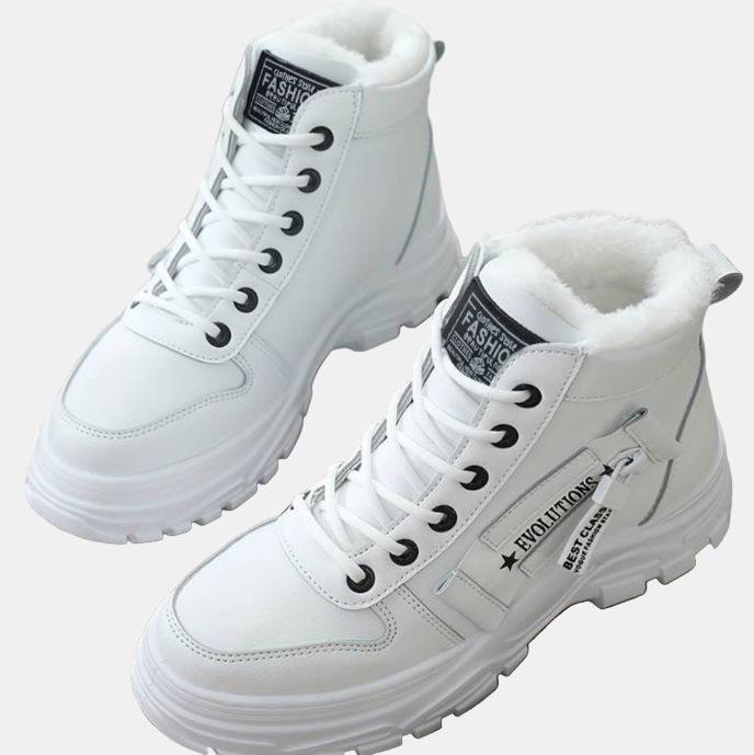 Vonda | Women Platform Fleece Winter Boots