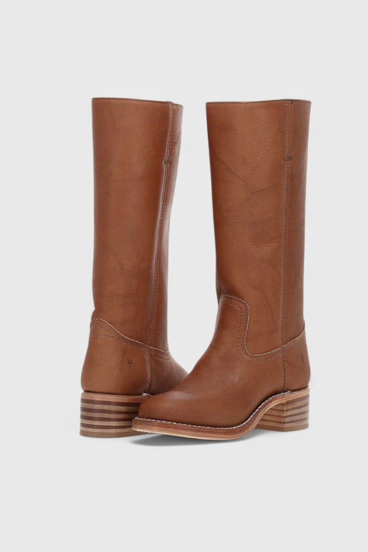 Zella | Women Square Toe Knee High Boots
