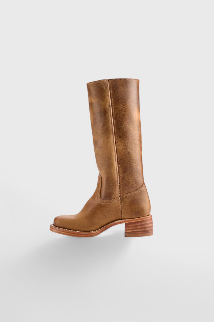 Zella | Women Square Toe Knee High Boots