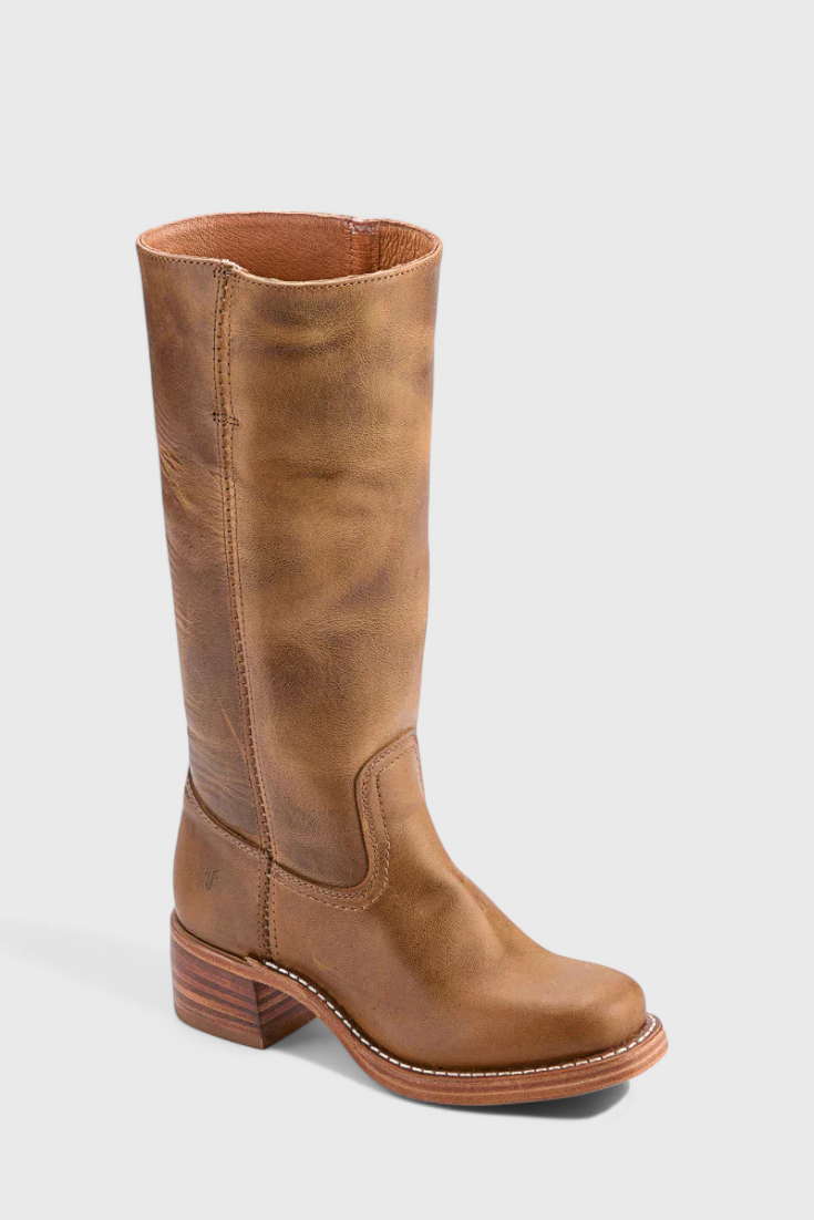 Zella | Women Square Toe Knee High Boots