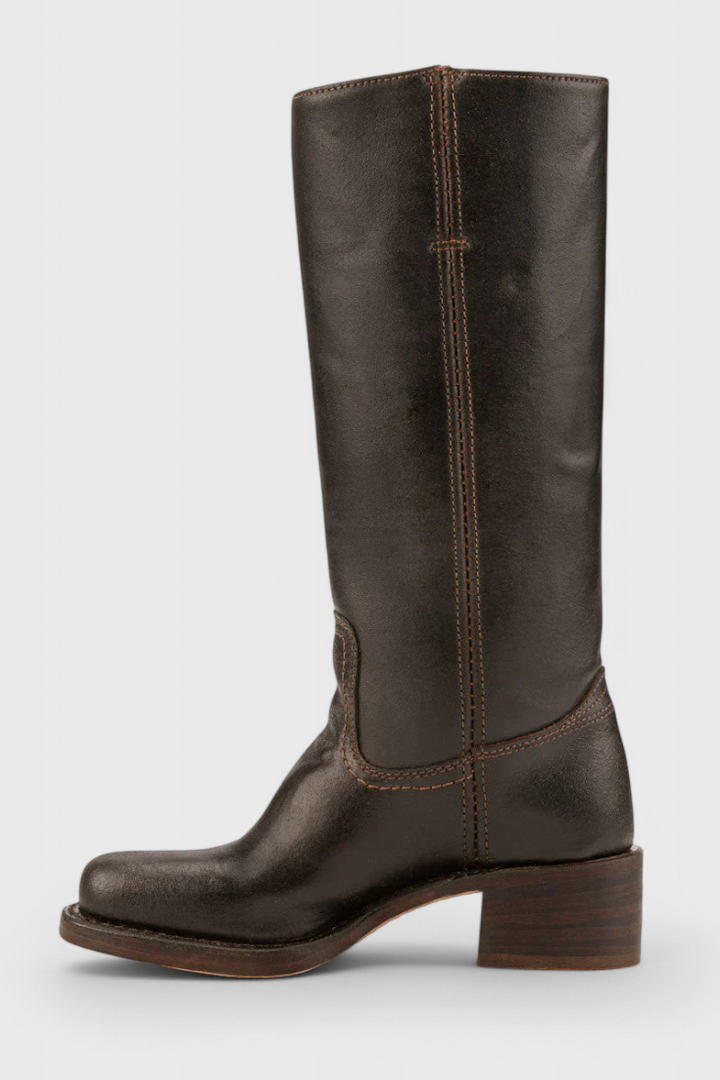 Zella | Women Square Toe Knee High Boots