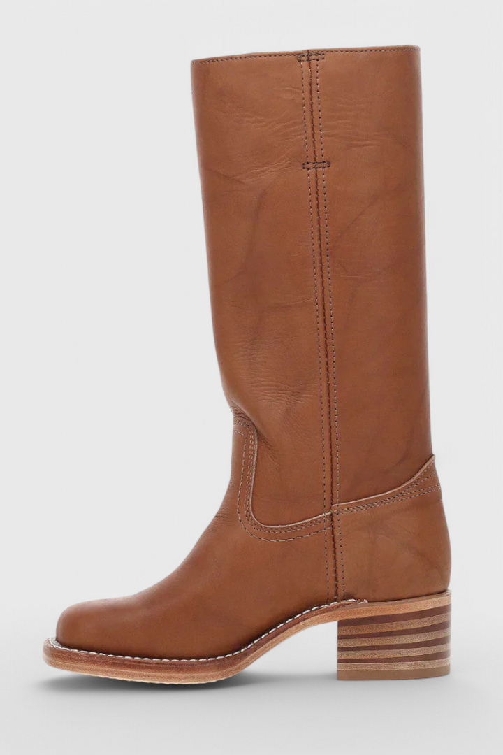 Zella | Women Square Toe Knee High Boots