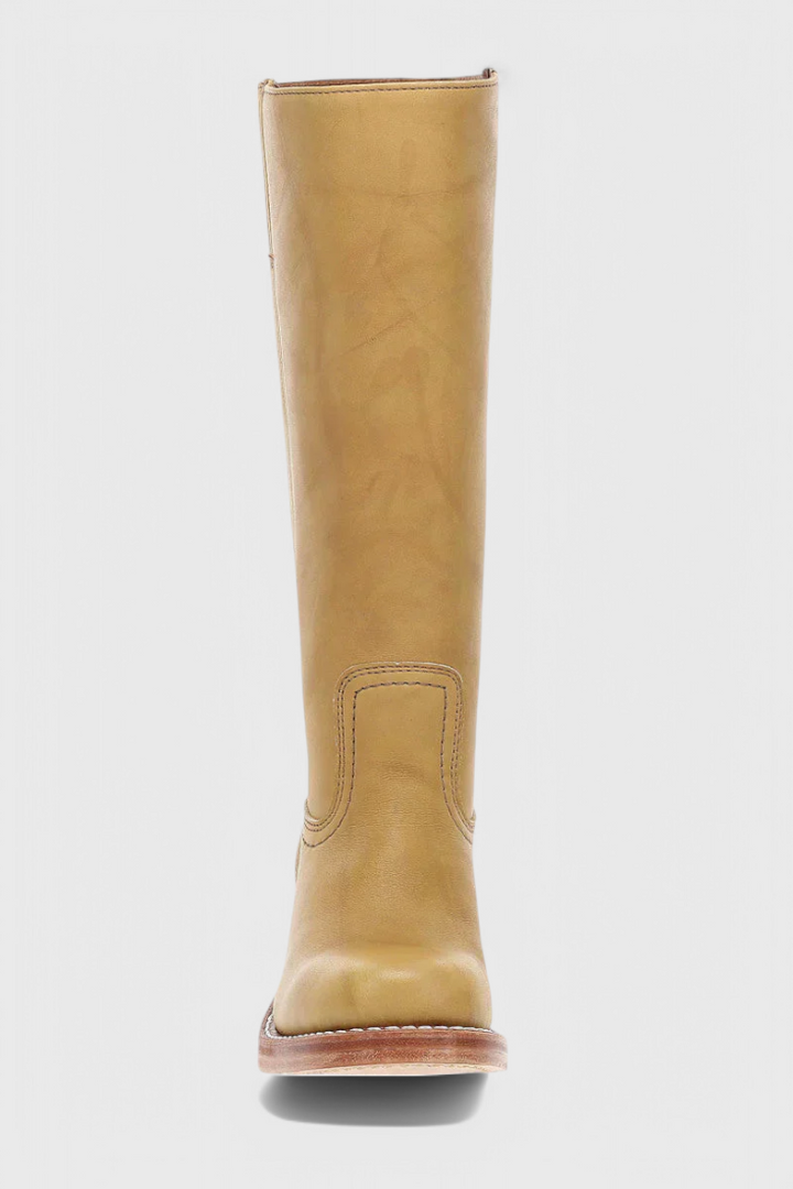 Zella | Women Square Toe Knee High Boots