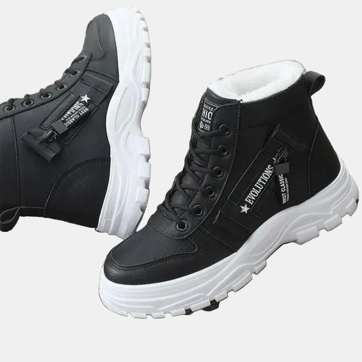 Vonda | Women Platform Fleece Winter Boots