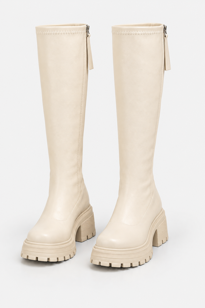 Theobaldine | Women Lug Sole Platform Boots