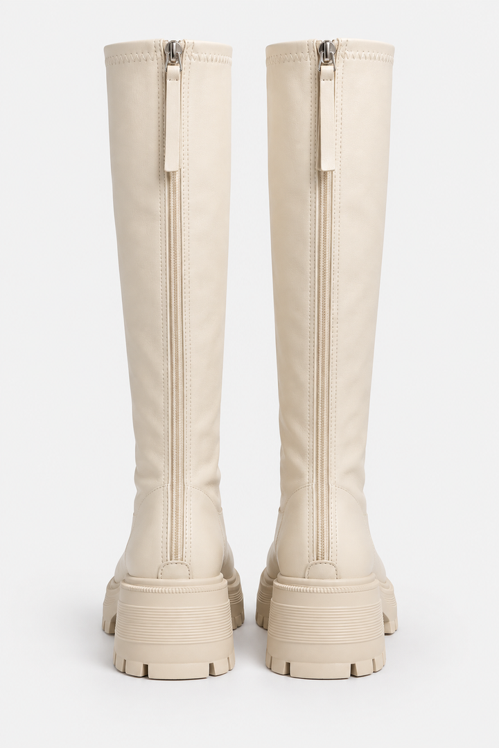 Theobaldine | Women Lug Sole Platform Boots