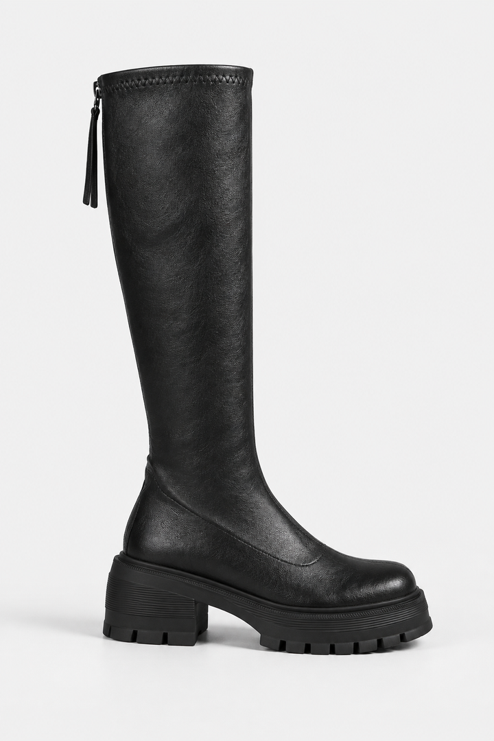 Theobaldine | Women Lug Sole Platform Boots
