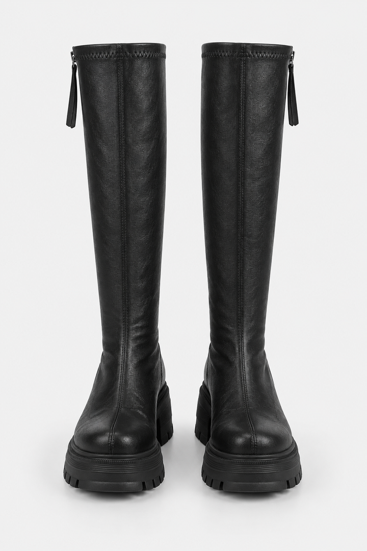 Theobaldine | Women Lug Sole Platform Boots