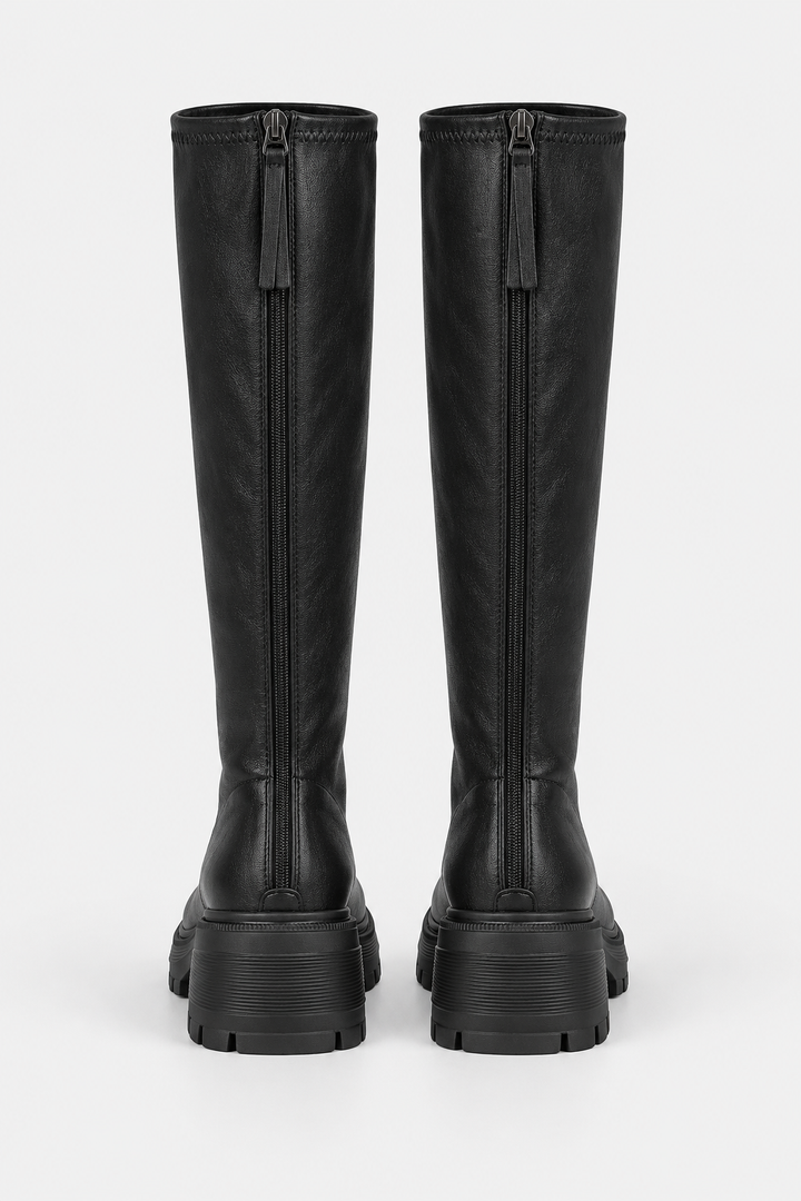Theobaldine | Women Lug Sole Platform Boots