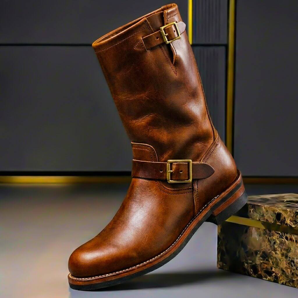 Quilla | Women Buckle Strap High Boots