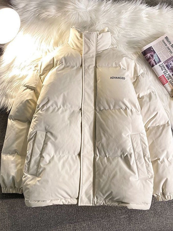 Cwen | Women Fleece Collar Cropped Puffer Vest