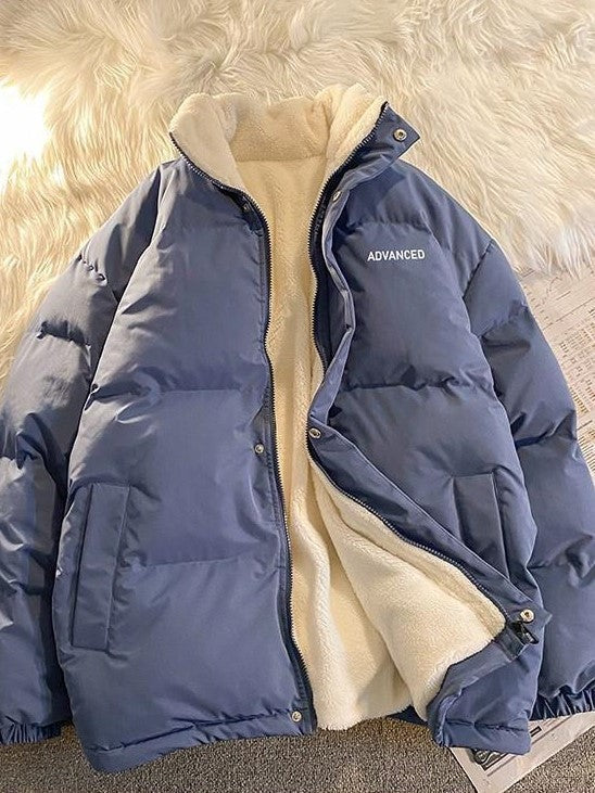 Cwen | Women Fleece Collar Cropped Puffer Vest