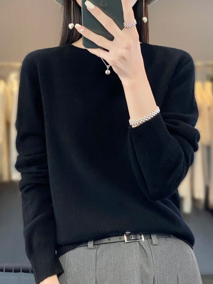 Sisley | Women Crew Neck Cardigan Sweater