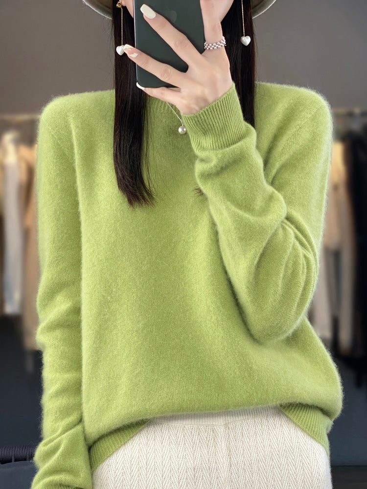 Sisley | Women Crew Neck Cardigan Sweater