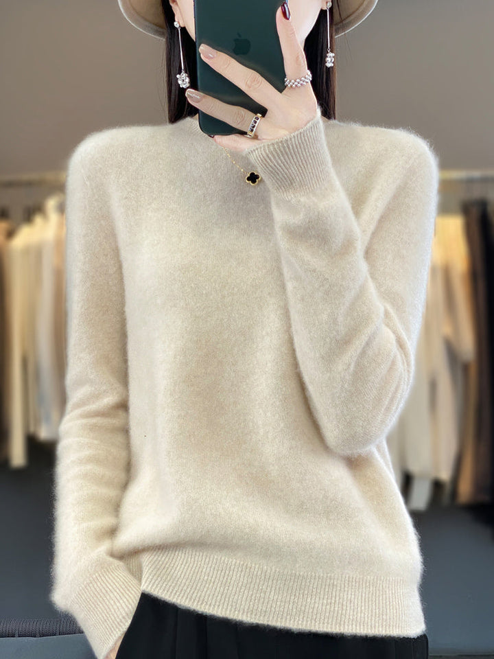 Sisley | Women Crew Neck Cardigan Sweater