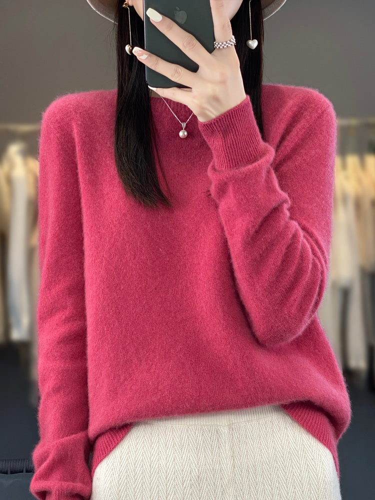 Sisley | Women Crew Neck Cardigan Sweater