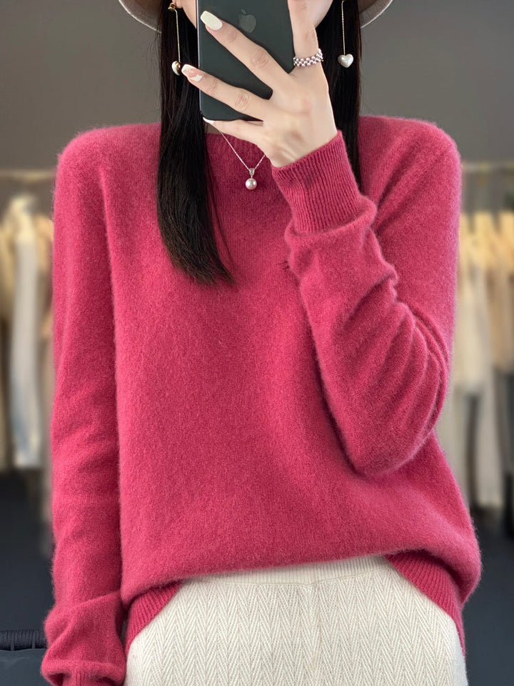 Sisley | Women Crew Neck Cardigan Sweater