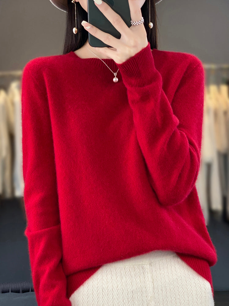 Sisley | Women Crew Neck Cardigan Sweater