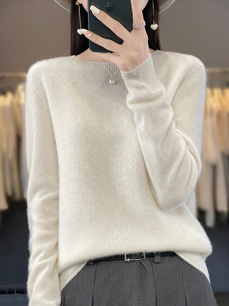 Sisley | Women Crew Neck Cardigan Sweater