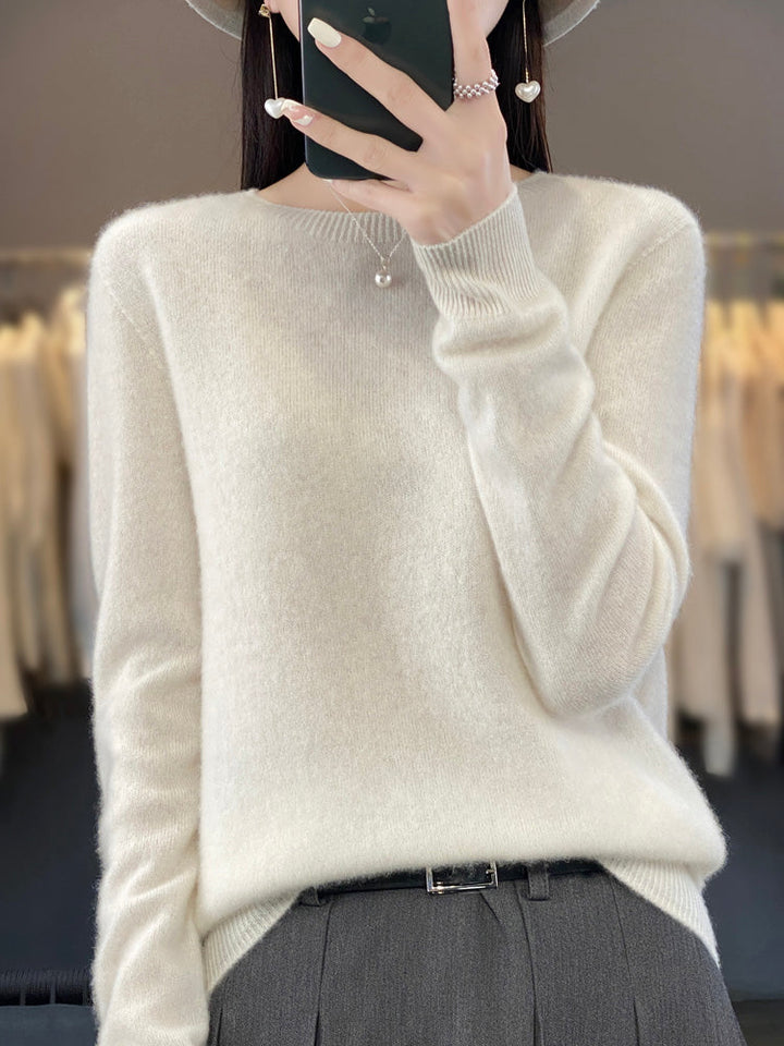 Sisley | Women Crew Neck Cardigan Sweater