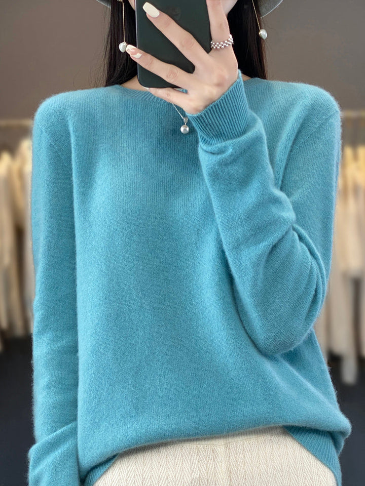 Sisley | Women Crew Neck Cardigan Sweater