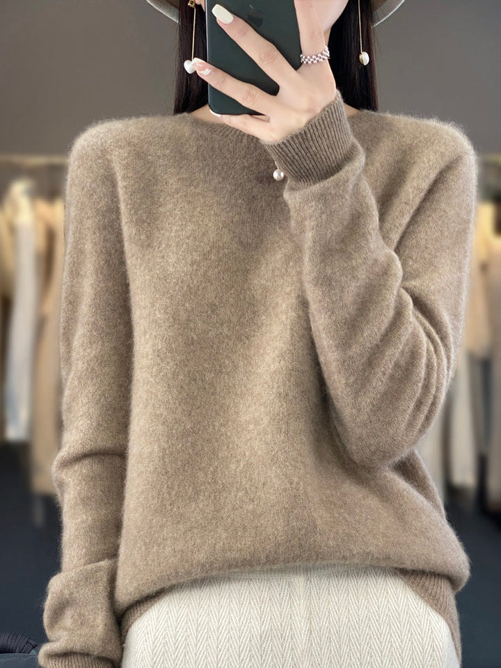 Sisley | Women Crew Neck Cardigan Sweater