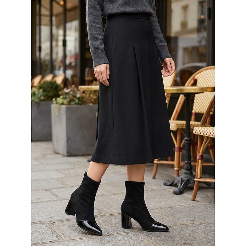 Benilda | Women Cap Toe Dress Boots
