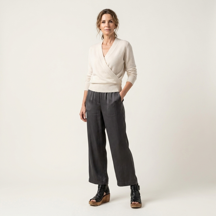 Ingibjorg | Women Peep Toe Buckle Wedge Boots