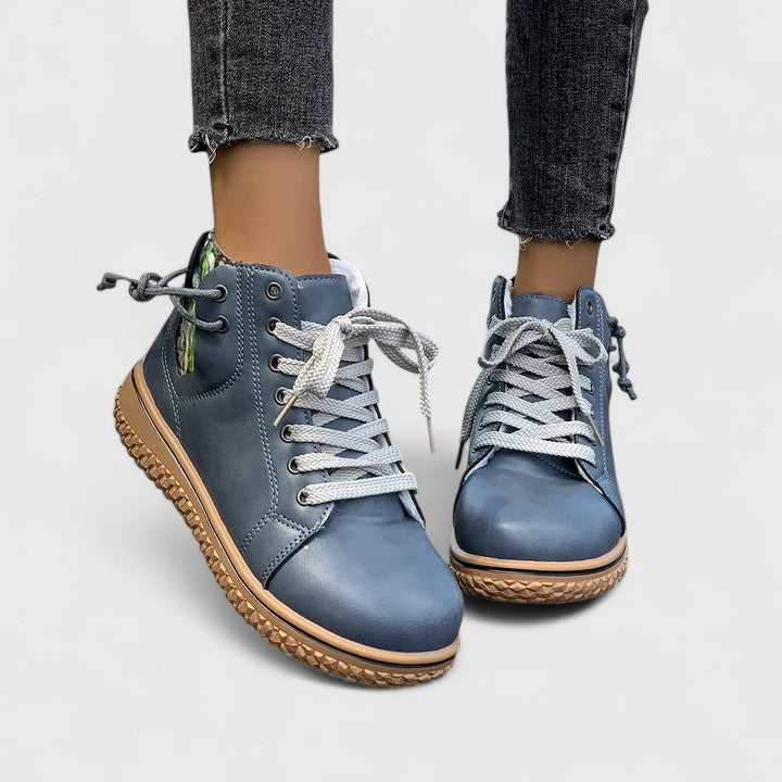 Petula | Women High Top Lace Up Boots