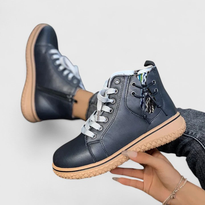 Petula | Women High Top Lace Up Boots