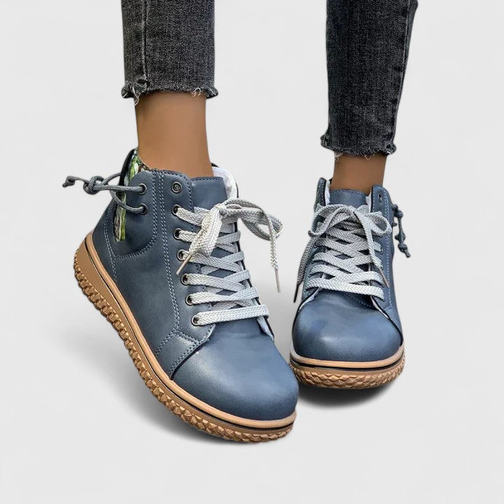 Petula | Women High Top Lace Up Boots