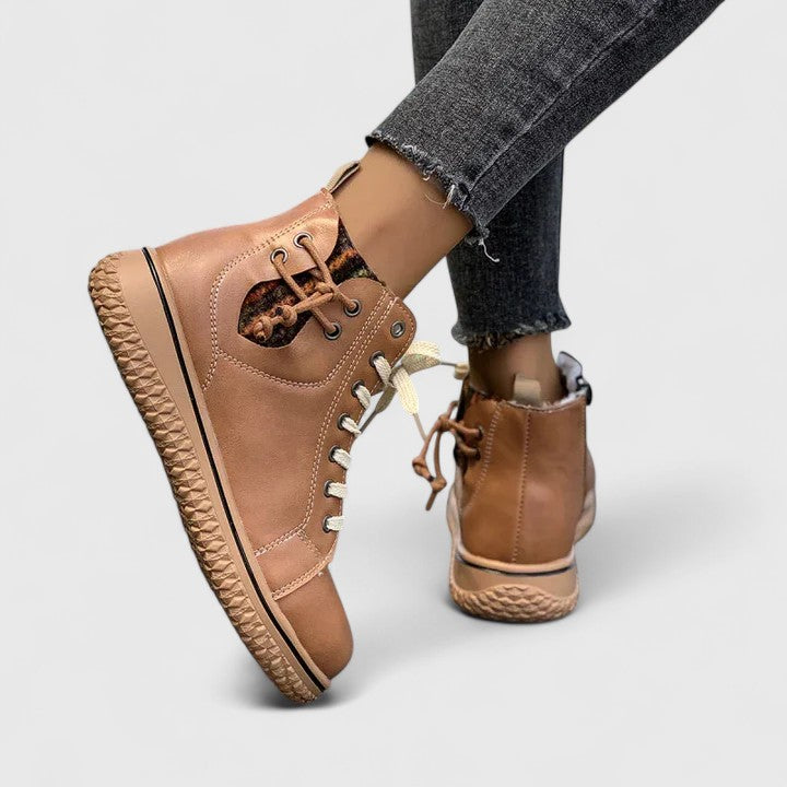 Petula | Women High Top Lace Up Boots