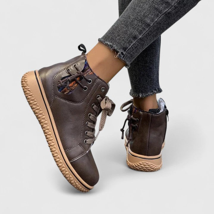 Petula | Women High Top Lace Up Boots
