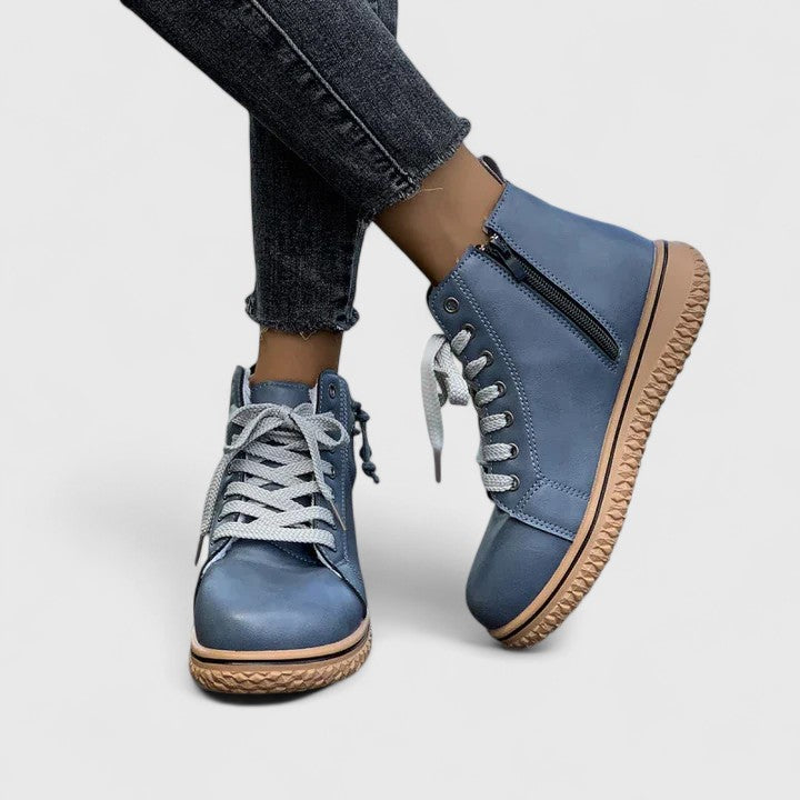 Petula | Women High Top Lace Up Boots