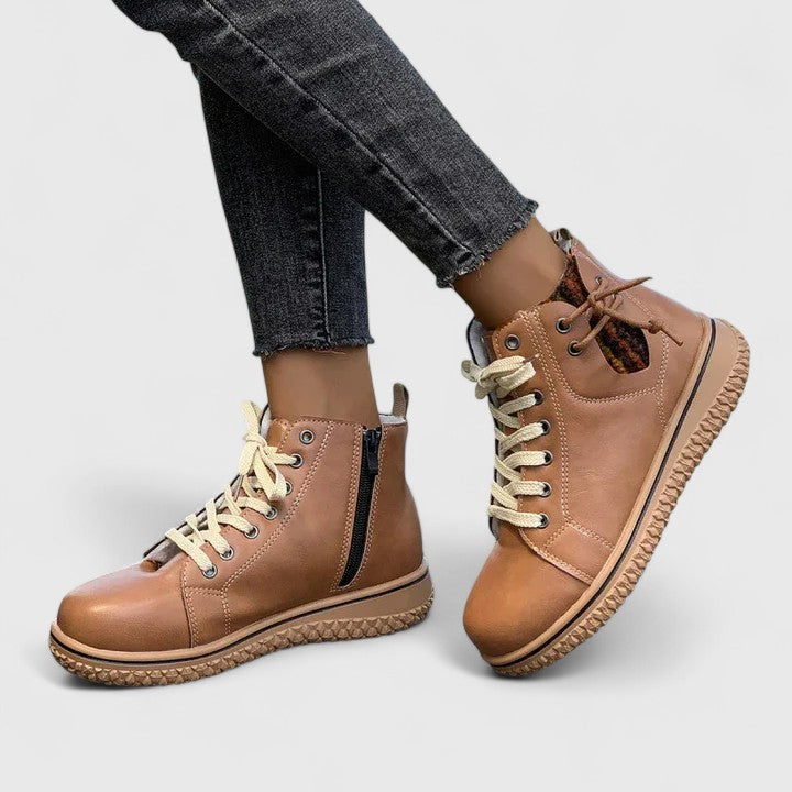 Petula | Women High Top Lace Up Boots