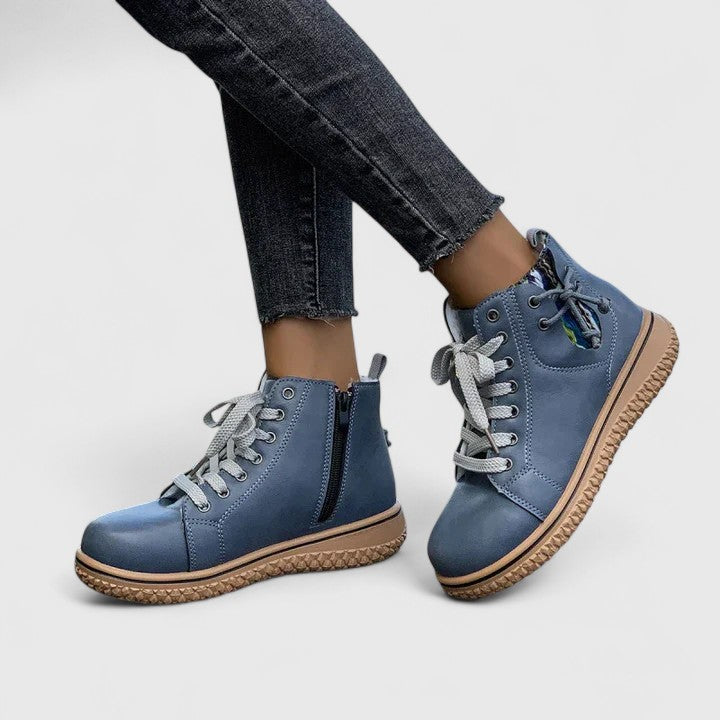 Petula | Women High Top Lace Up Boots