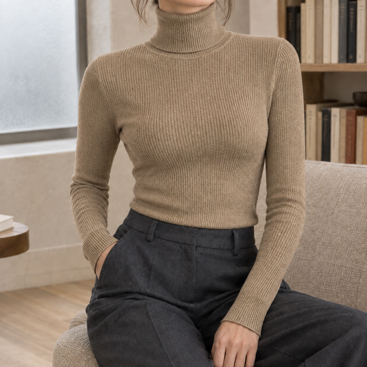 Eliana-Jane Ribbed Turtleneck
