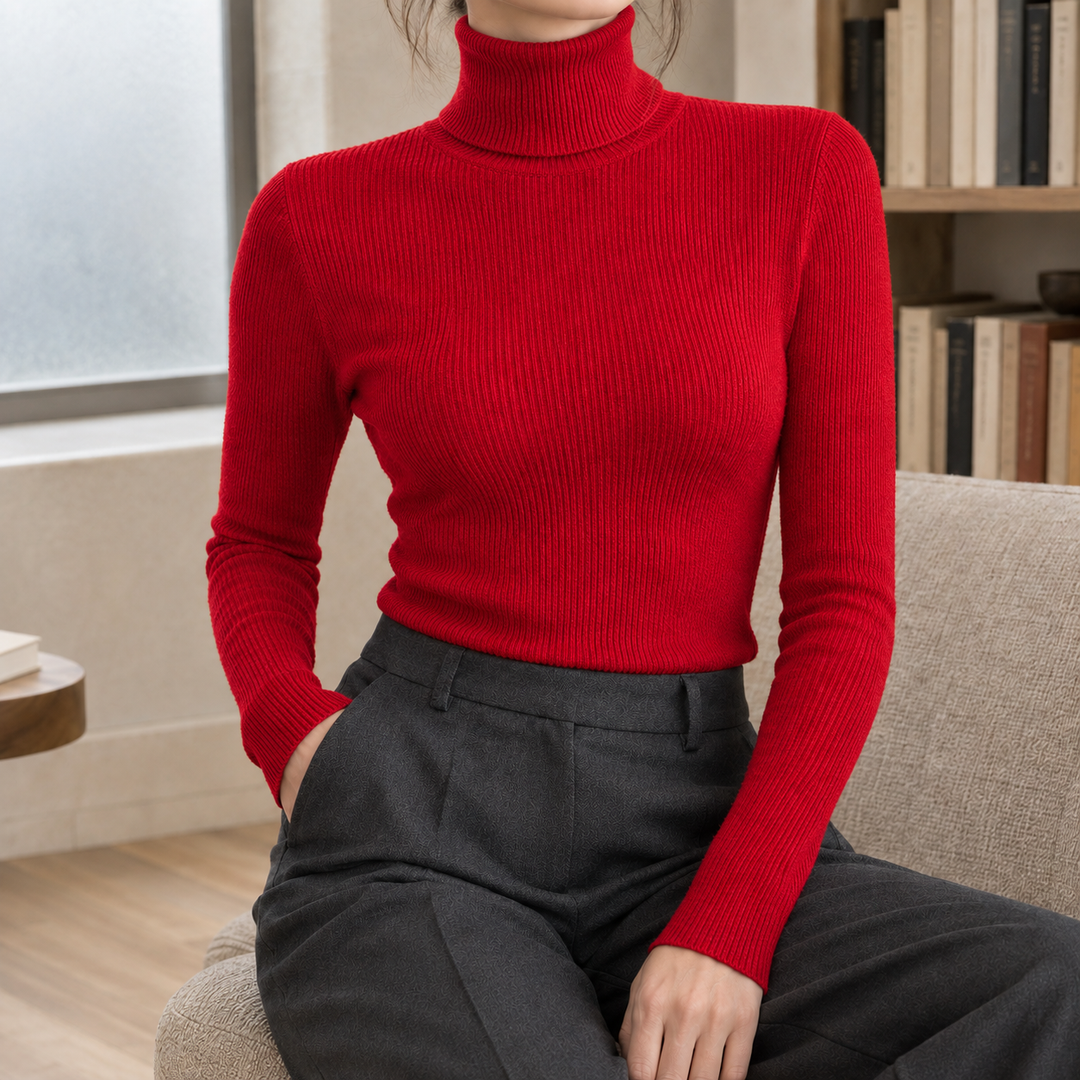Eliana-Jane Ribbed Turtleneck