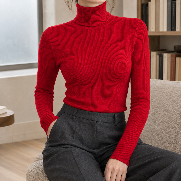 Eliana-Jane Ribbed Turtleneck