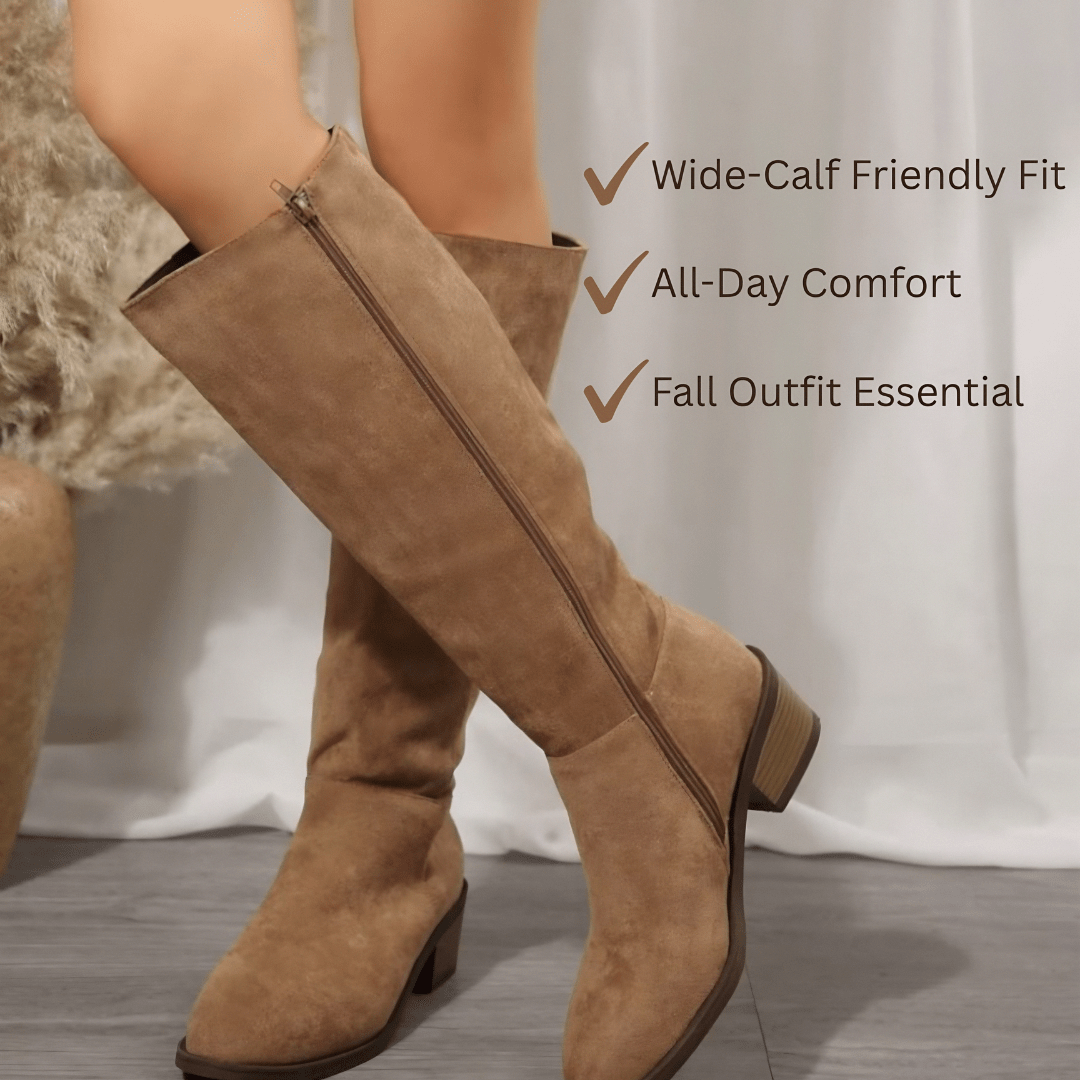 Syd | Women's Knee-High Wide Calf Boots