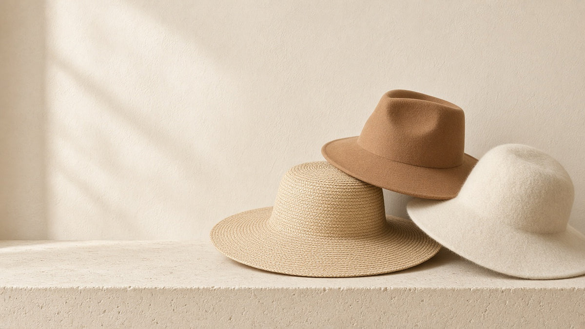 Sky Blue Boutique hats still life