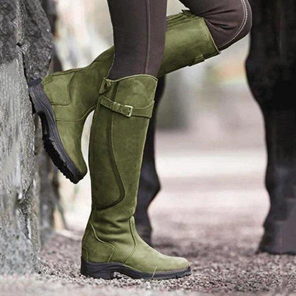 Aubrey | Sleek Tall Riding-Inspired Boots