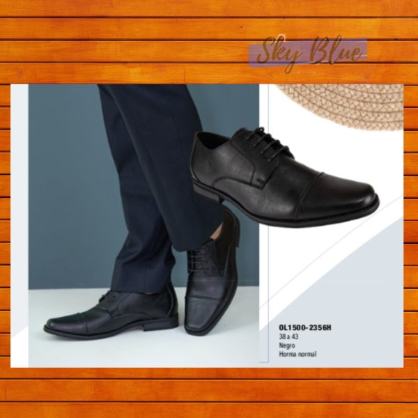 Zapatillas negras formales
